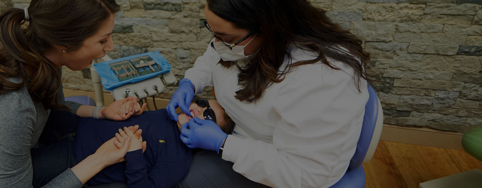 Dr. Cristina Checking Teeth
