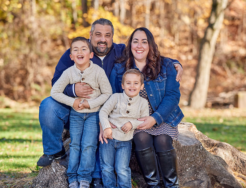 Cristina and Patrick with Their Children 2